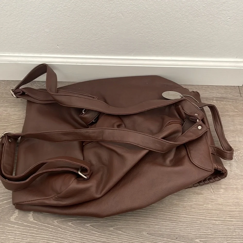 Brown Backpack